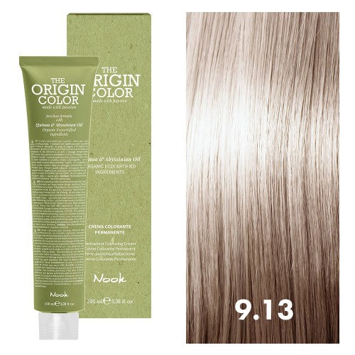 White Smoke Nook The Origin Color 9.13 Very Light Blonde Beige 3oz