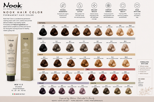 Misty Rose Nook The Origin Color 6.4 Dark Blonde Copper 3oz