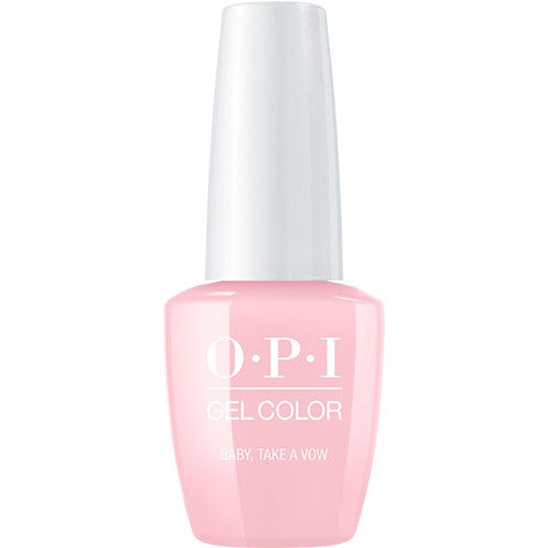 White Smoke OPI GelColor Baby Take A Vow 0.5oz