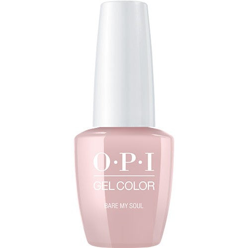 White Smoke OPI GelColor Bare My Soul 0.5oz