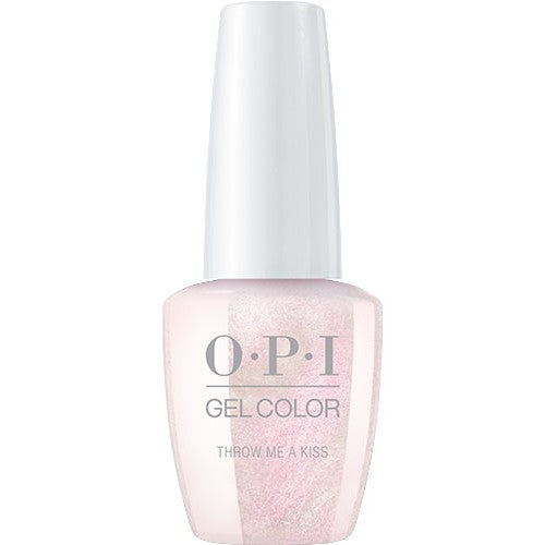 White Smoke OPI GelColor Throw Me A Kiss 0.5oz