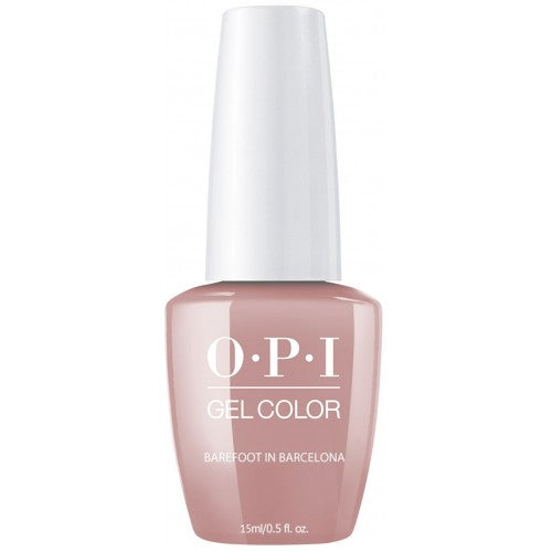 White Smoke OPI GelColor Barefoot In Barcelona 0.5oz