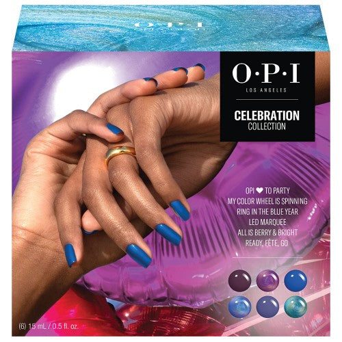 Black OPI GelColor Celebration Add On Kit #2 6pk