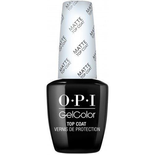 White Smoke OPI GelColor Matte Top Coat 0.5oz