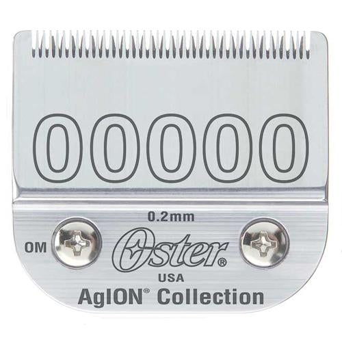 Light Gray Oster  (76918006) Stainless Steel Blade #00000
