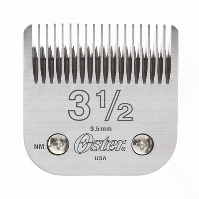 Light Gray Oster  (76918146) Stainless Steel 0Blade #3.5 (3/8)