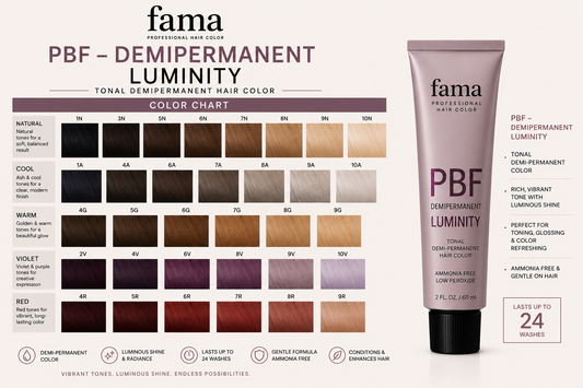 Misty Rose PBF Demipermanent Luminity fama tube