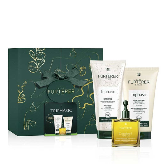 White Smoke Rene Furterer  Triphasic Holiday Pack  Strengthening