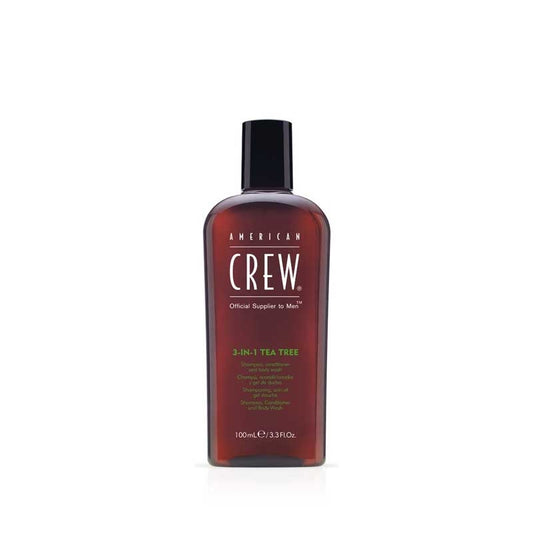 White Smoke American Crew  3in1 Tea Tree Shampoo  100ml