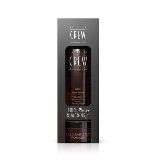 Dark Slate Gray American Crew  Father's Day Pomade & 3In1 SH Duo
