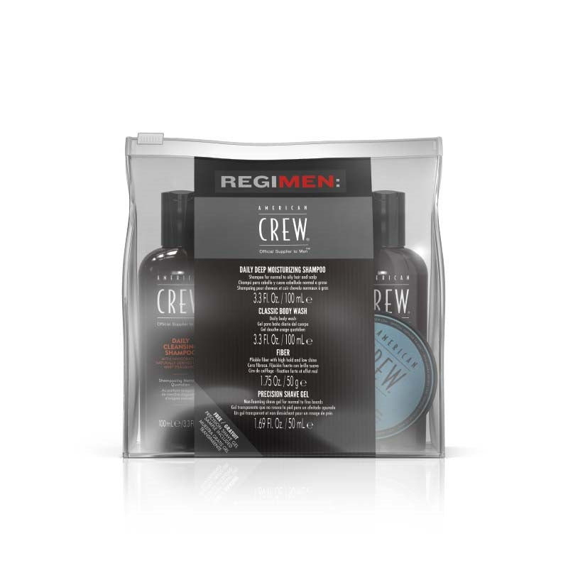 Dim Gray American Crew  Father's Day Travel Kit