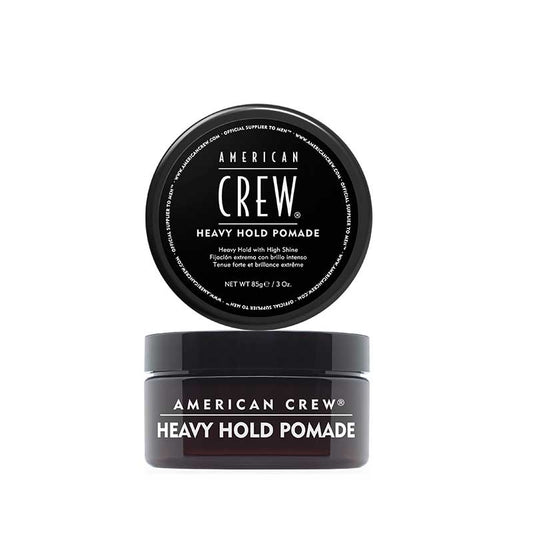 Black American Crew  Heavy Hold Pomade  High Shine  85g