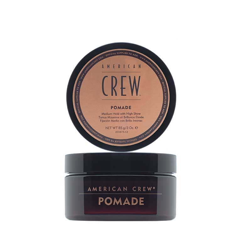 White Smoke American Crew  Pomade  Med Hold   High Shine  85g