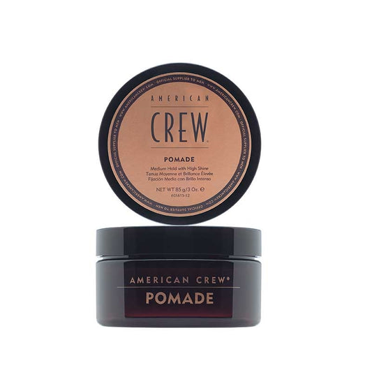 White Smoke American Crew  Pomade  Med Hold   High Shine  85g