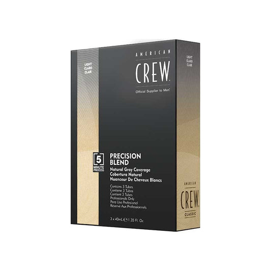 Dark Slate Gray American Crew  Precision Blend 7/8  Light  3x40ml