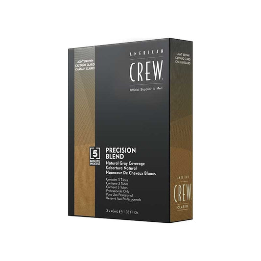 Dark Slate Gray American Crew  Precision Blend 5/6  Medium Ash  3x40ml