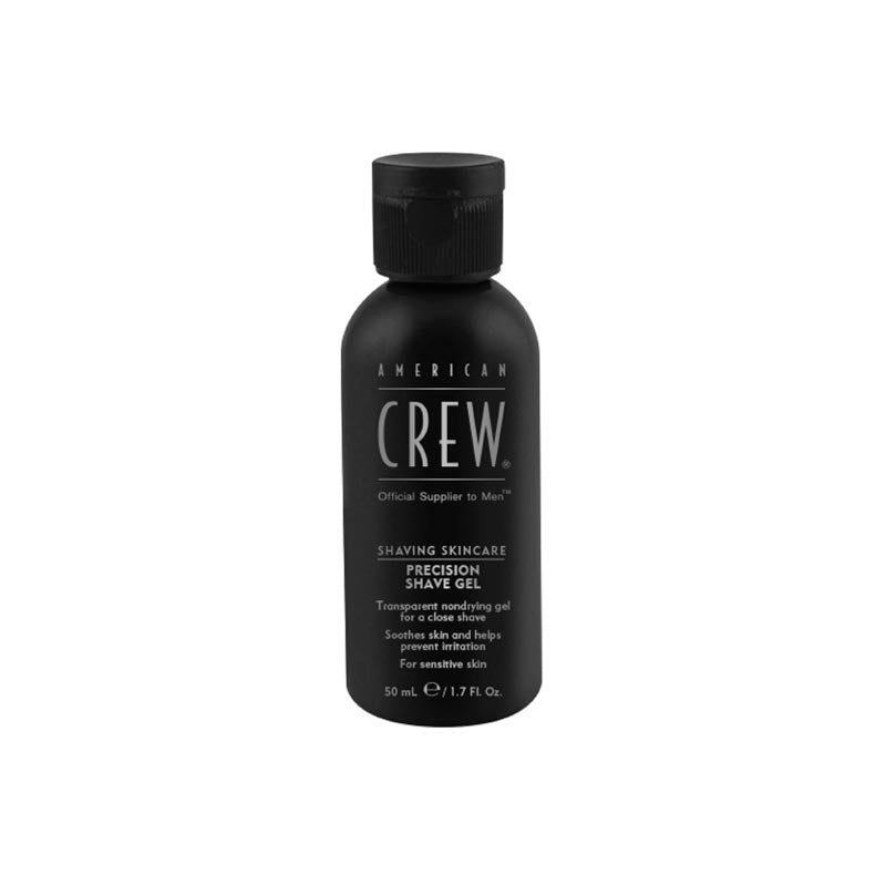 Black American Crew  Precision Shave Gel  Clear  50ml