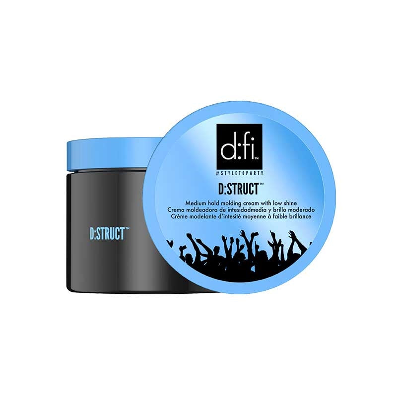 White Smoke D:FI  D:Struct Medium Hold Molding Cream  150g