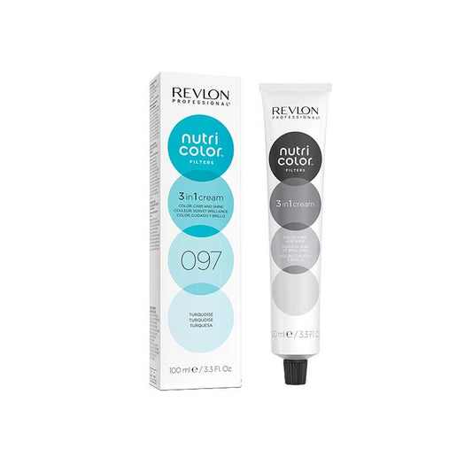 White Smoke Revlon  Nutri Color Creme  097 Turquoise  100ml