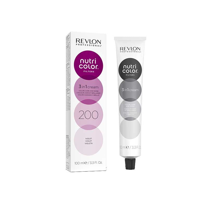 White Smoke Revlon  Nutri Color Creme  200 Violet  100ml