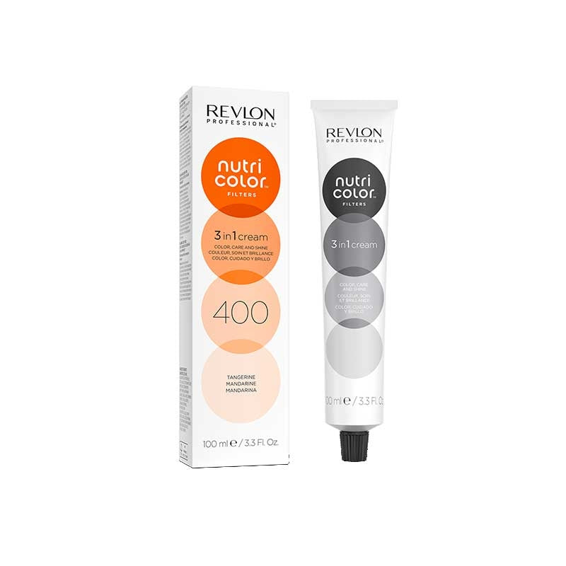 White Smoke Revlon  Nutri Color Creme  400 Tangerine  100ml