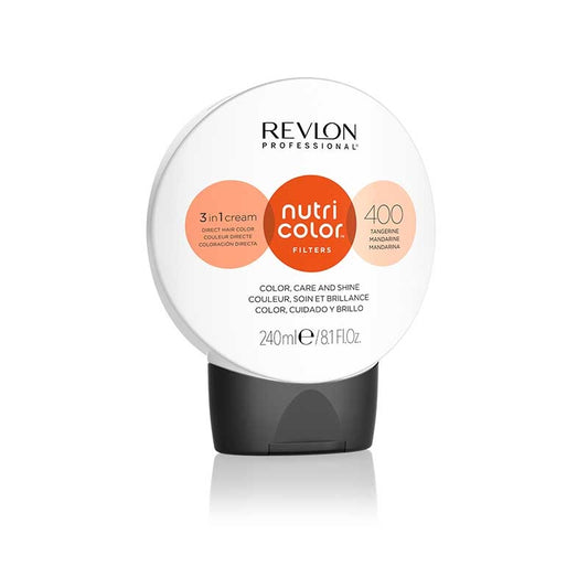 White Smoke Revlon  Nutri Color Creme  400 Tangerine  240ml