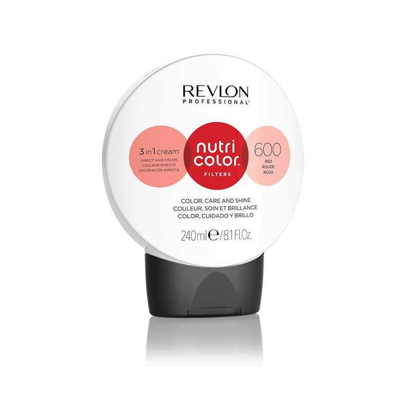 White Smoke Revlon  Nutri Color Creme  600 Red  240ml