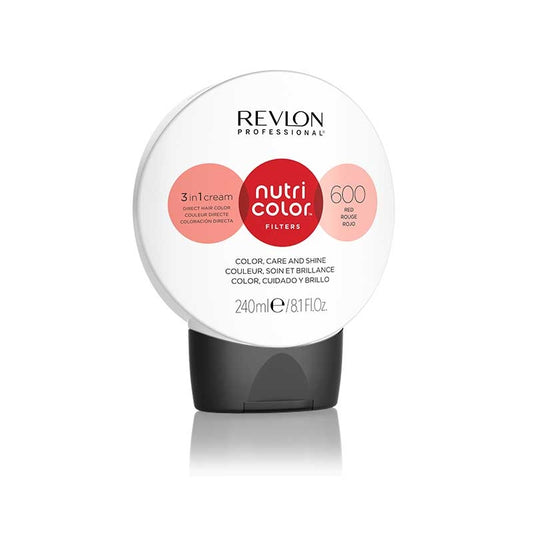 White Smoke Revlon  Nutri Color Creme  600 Red  240ml