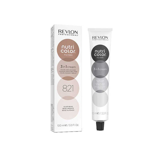 White Smoke Revlon  Nutri Color Creme  821 Silver Beige  100ml