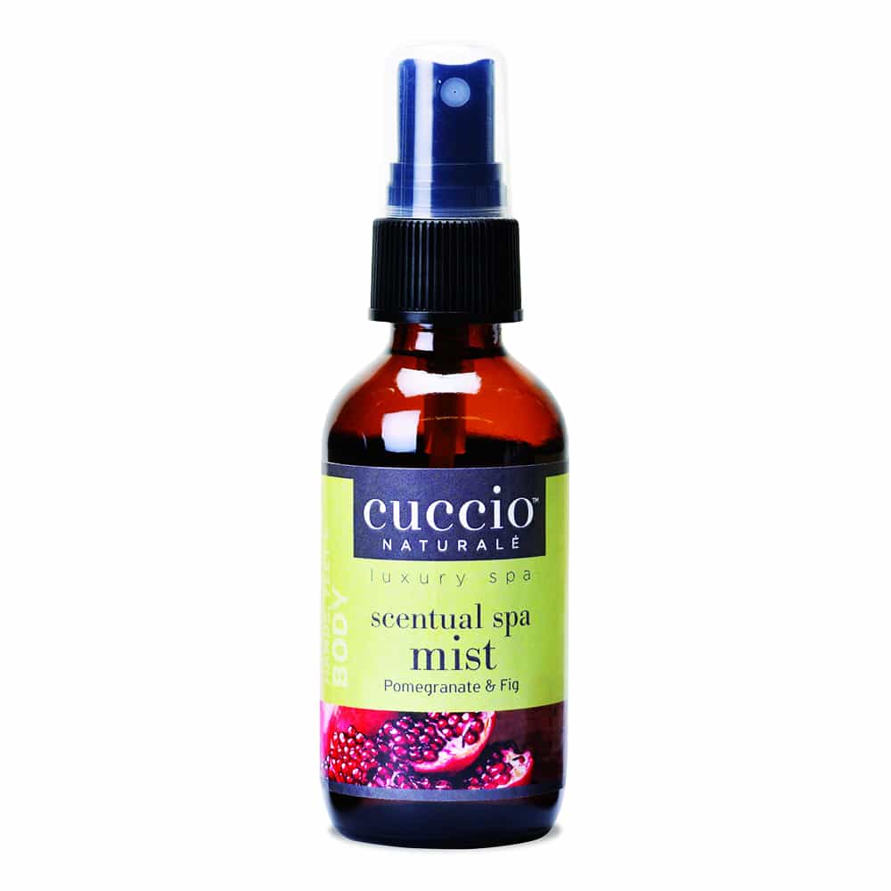 White Smoke Cuccio Scentual Spa Mist 2 oz Pomegranate & Fig 3101-C