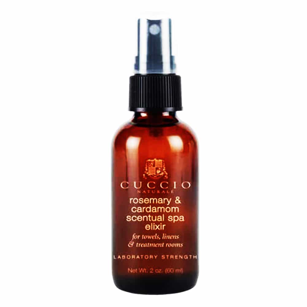 White Smoke Cuccio Rosemary & Cardamom Scentual Spa Spray Pump 2oz