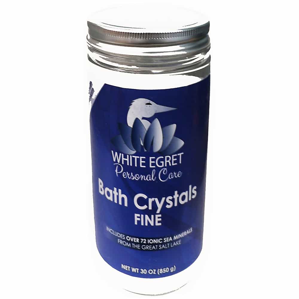 White Smoke White Egret Bath Crystals Fine 30 oz./850g BS30
