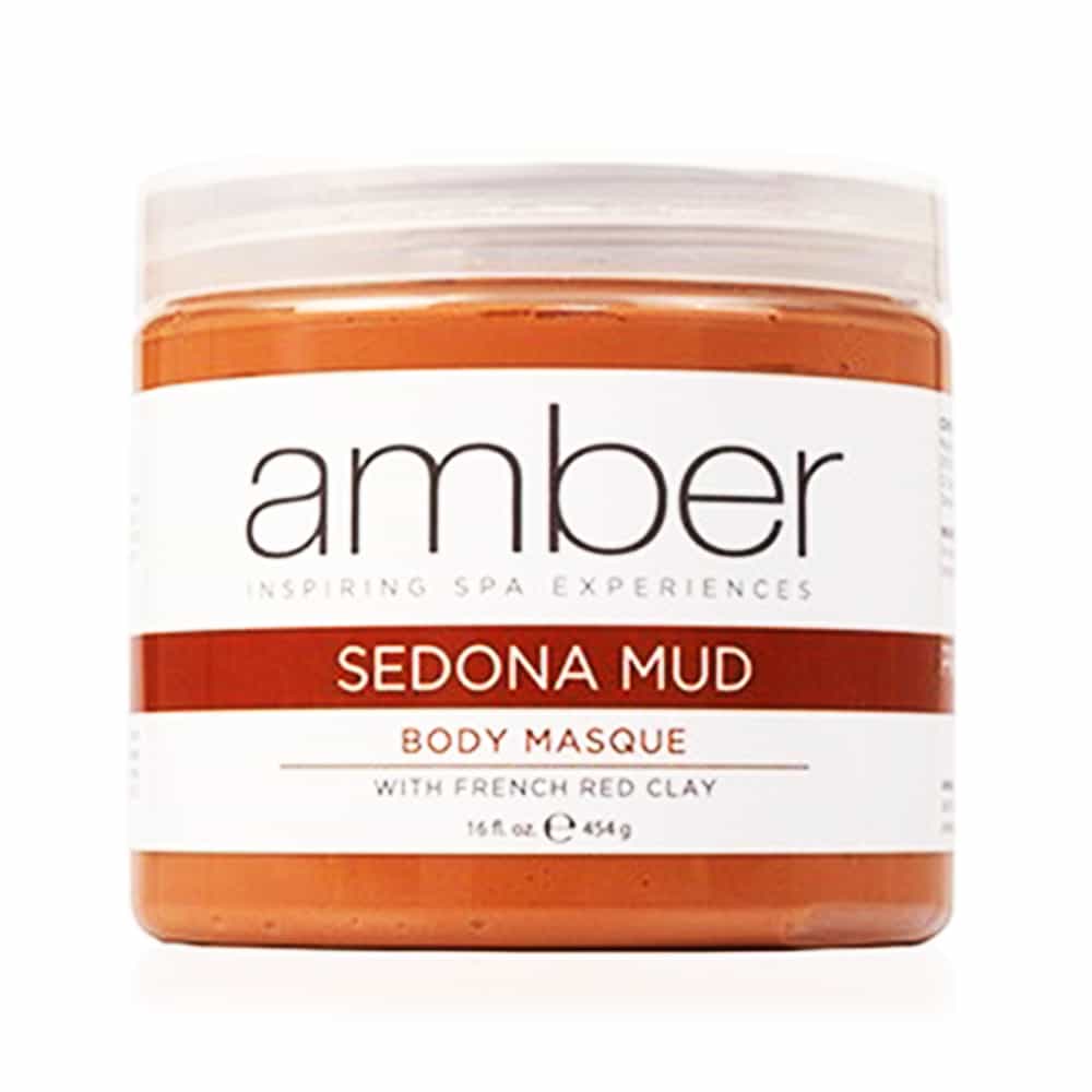 White Smoke Amber Body Masque Sedona Mud w/French Red Clay 16 oz - 75220