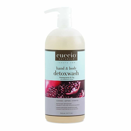 Antique White Cuccio Hand & Body Detoxwash 32 fl oz Pomegranate CNSC6737