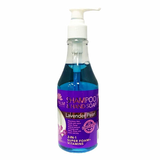 White Smoke La Palm Vitamin Shampoo Hand Soap 8oz - Lavender Pearl LP589