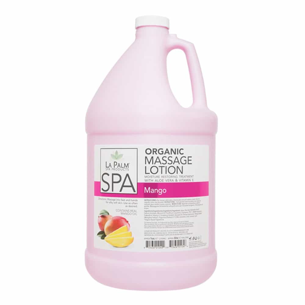 White Smoke La Palm Collagen Massage Lotion 1Gal - Mango 02664