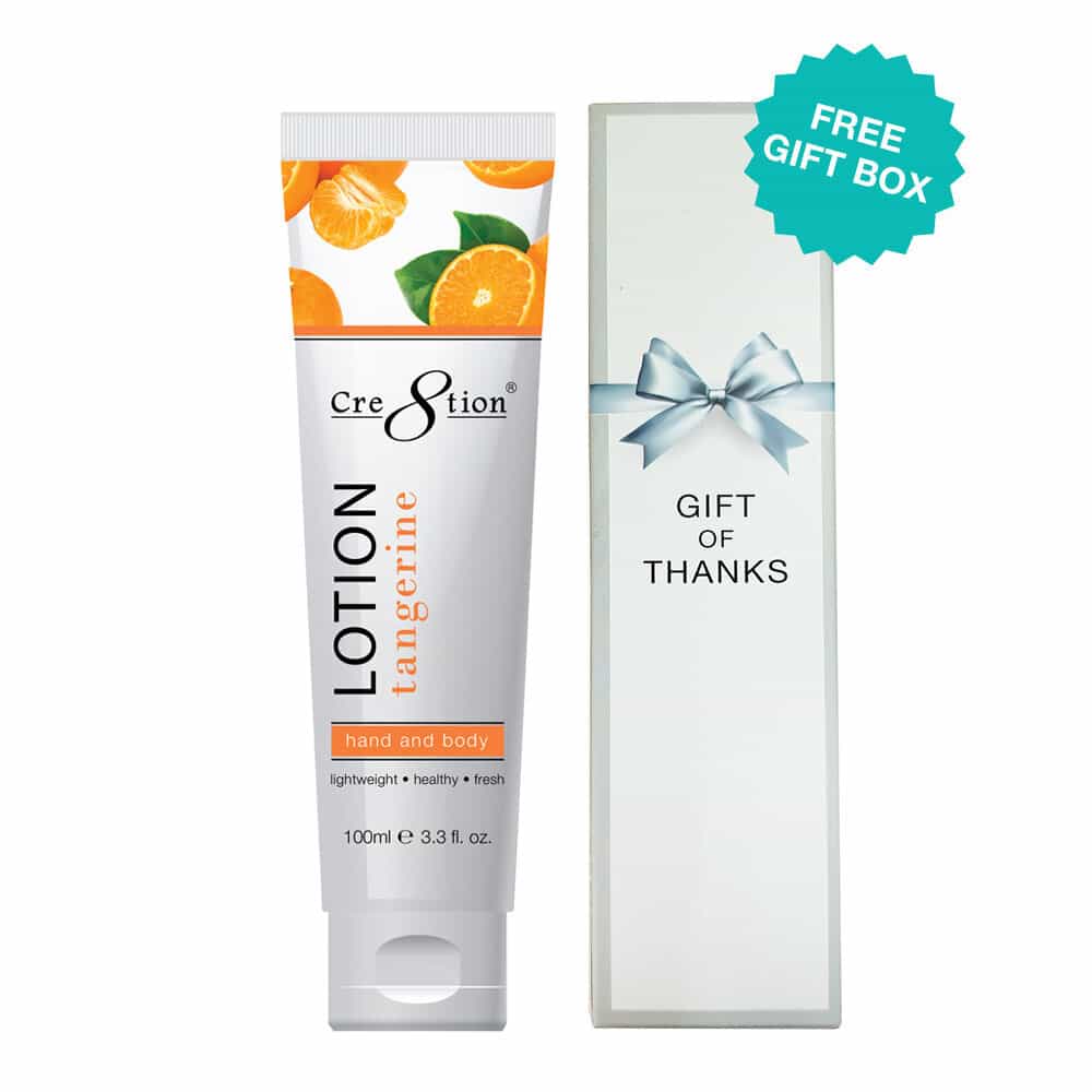 White Smoke Cre8tion Hand & Body Lotion 100 ml/3.3 fl oz Tangerine 19435
