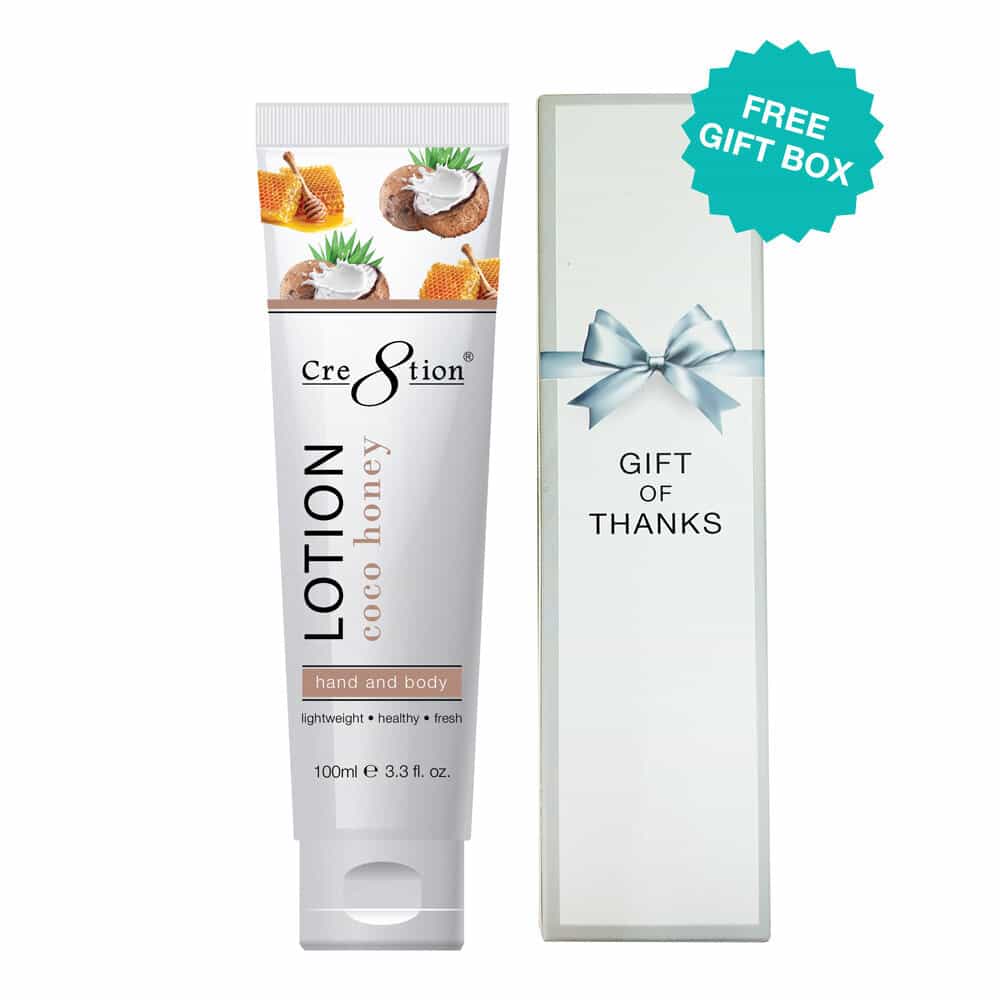 White Smoke Cre8tion Hand & Body Lotion 100 ml/3.3 fl oz CocoHoney19475