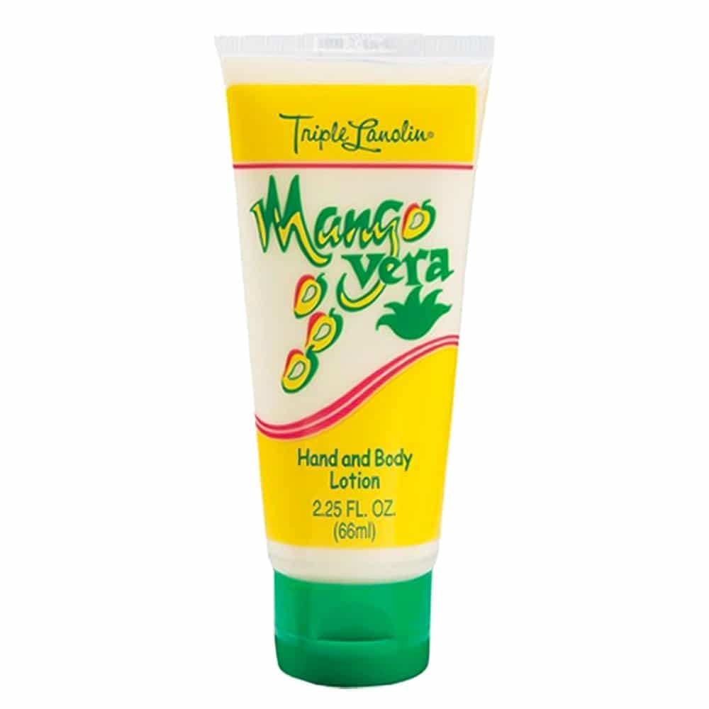 White Smoke Triple Lanolin Mango Vera Lotion Tube 2.25oz-66 ml 40125