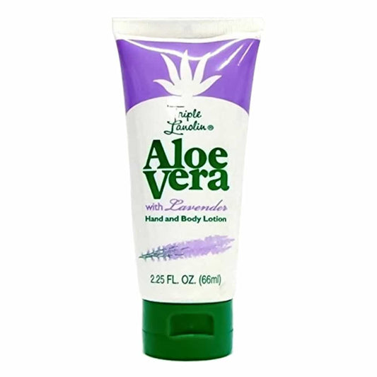 White Smoke Triple Lanolin AloeVera W/Lavender LotionTube 2.25 oz. 50125