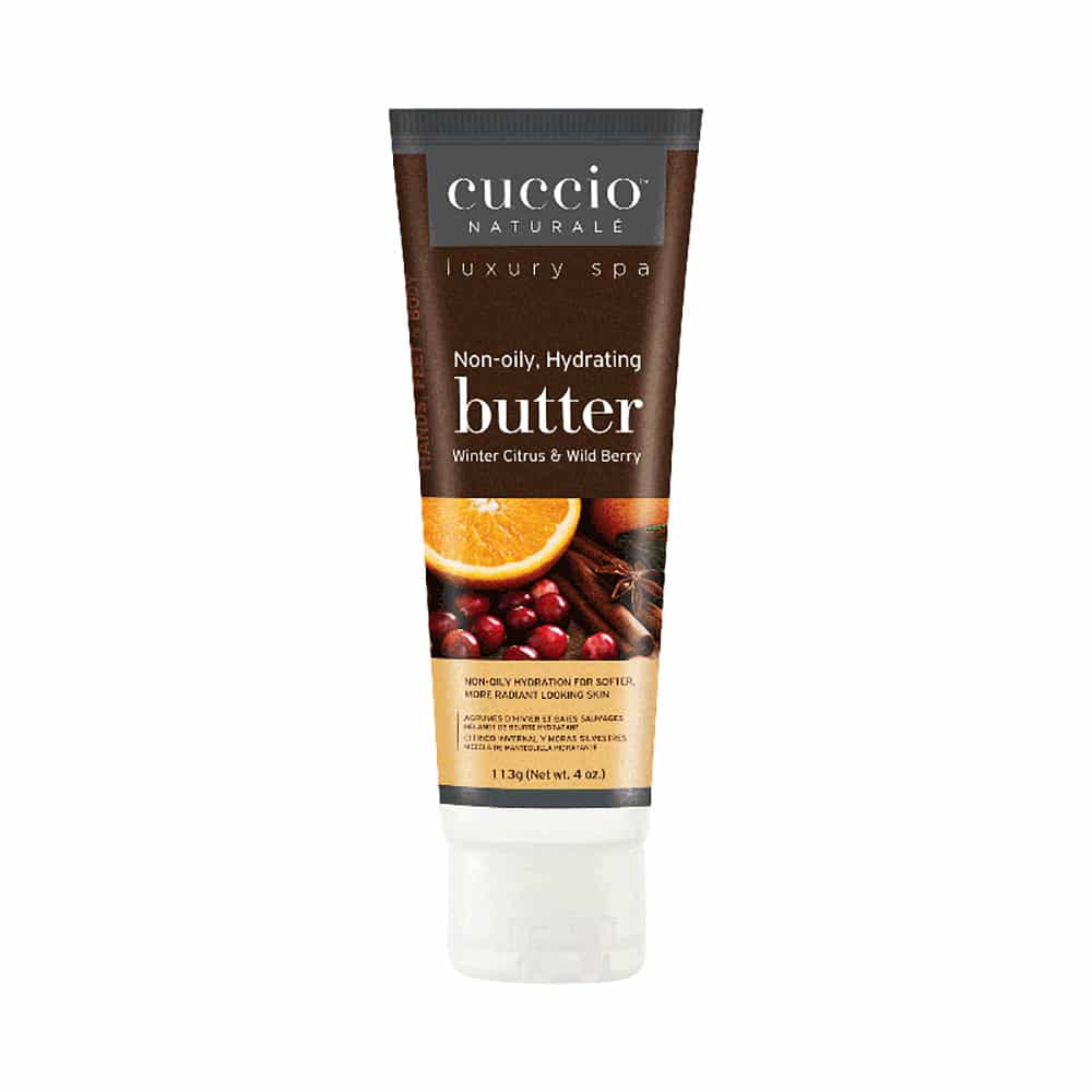 White Smoke Cuccio N/O Hydrating Butter 4oz Citrus & Wild Berry CNSC1143