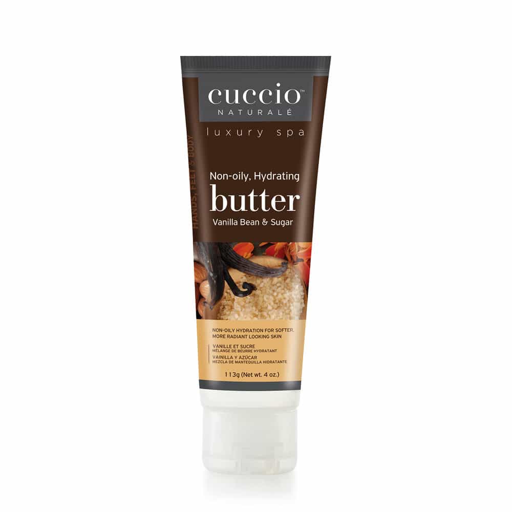 White Smoke Cuccio Non-Oily Hydrating Butter 4oz Vanilla Bean&Sugar 3378