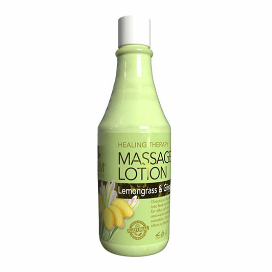 White Smoke La Palm Massage Lotion 3.3oz-Lemongrass & Ginger LP639/03412