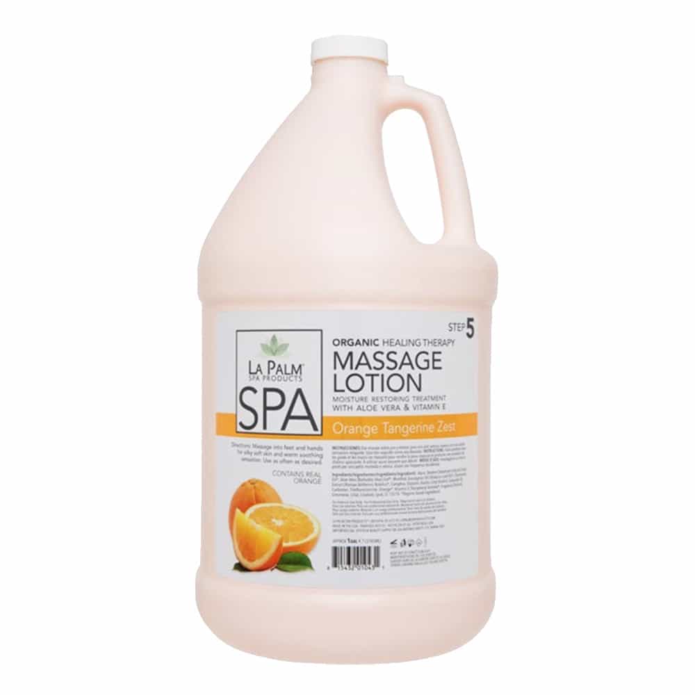 White Smoke La Palm HT Massage Lotion 1G - Orange Tangerine Zest LP083