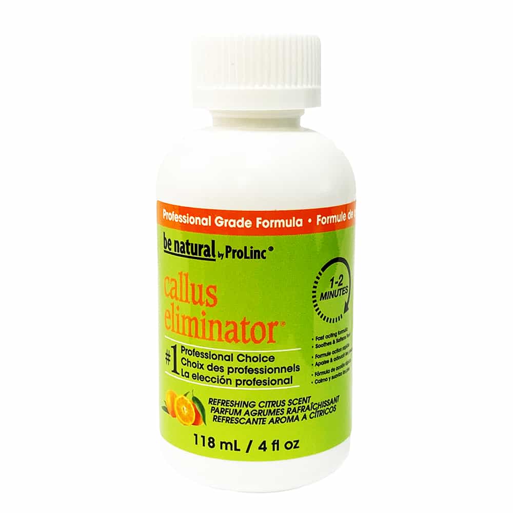 White Smoke Be Natural Callus Eliminator - Orange Scent 4 fl oz