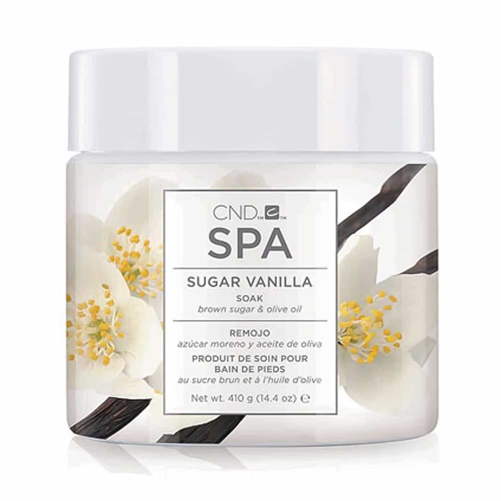 Lavender CND Spa Sugar Vanilla Soak 14.4 fl.oz./410g 90916