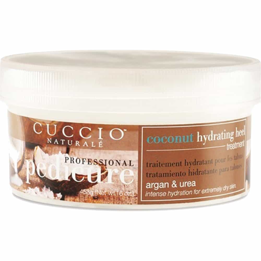 White Smoke Cuccio Pedicure Coconut Hydrating Heel Argan &Urea16oz