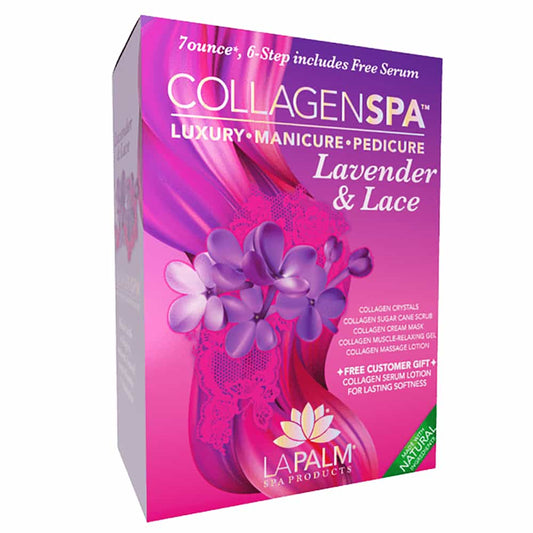 White Smoke La Palm Collagen Spa 6 Step System Lavender & Lace LP510