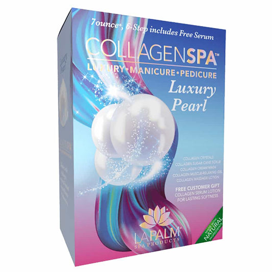 White Smoke La Palm Collagen Spa 6 Step System Luxury Pearl LP512