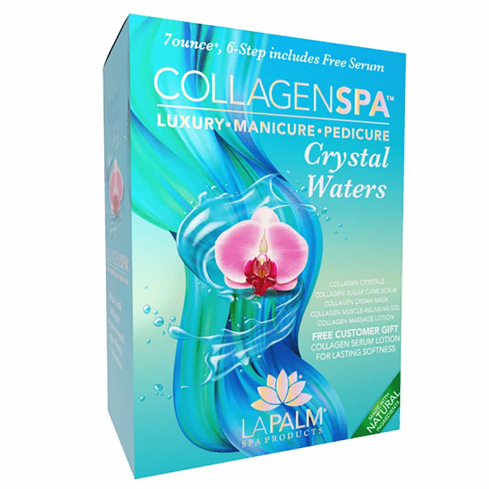 White Smoke La Palm Collagen Spa 6 Step System Crystal Waters LP515